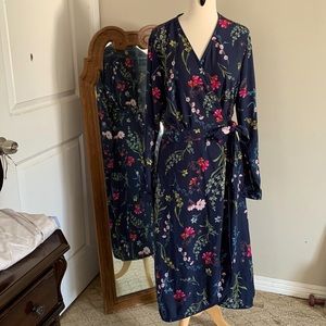 Time Tru floral dress size L 12-14